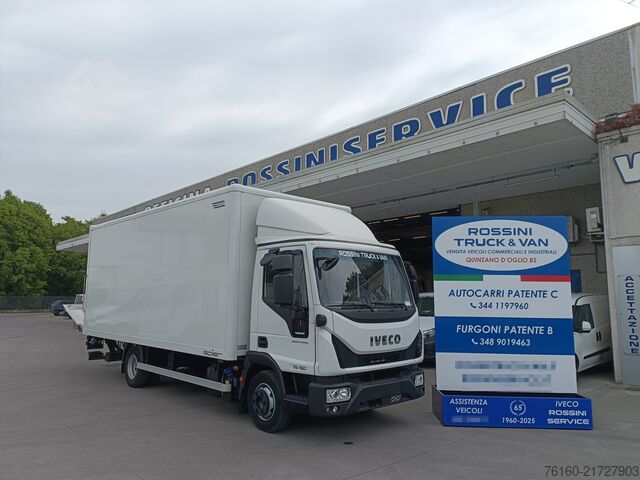 Box van with tail lift Iveco EUROCARGO 75E19P