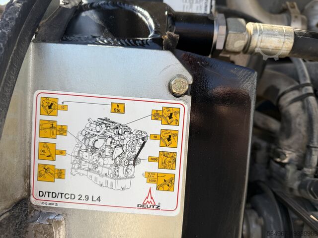 Wheel loader Terex TL100 Radlader Gabel+Schaufel+SW