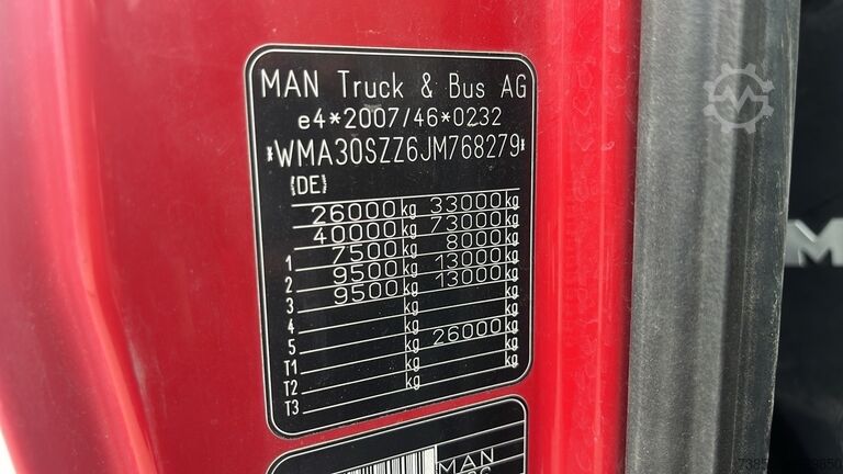 Tipper Truck MAN TGS 33.500 with Schmitz Cargobull SGF S2 (NEW ENGINE)