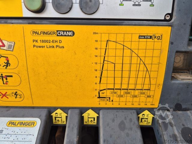 Three-sided tipper truck SCANIA G490 LB6x2*4HNB Palfinger PK 18002-EH D Funk AHK