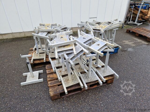 Unterstützung Aluminium für Topfpflanzförderbänder 15 cm Breit  