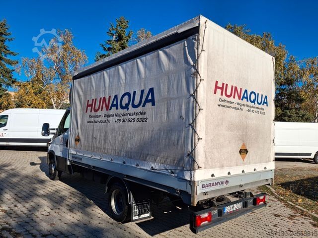 Transporter mit Pritsche & Plane IVECO Daily Fahrgestell Einzelkabine 35 C ... Radstand