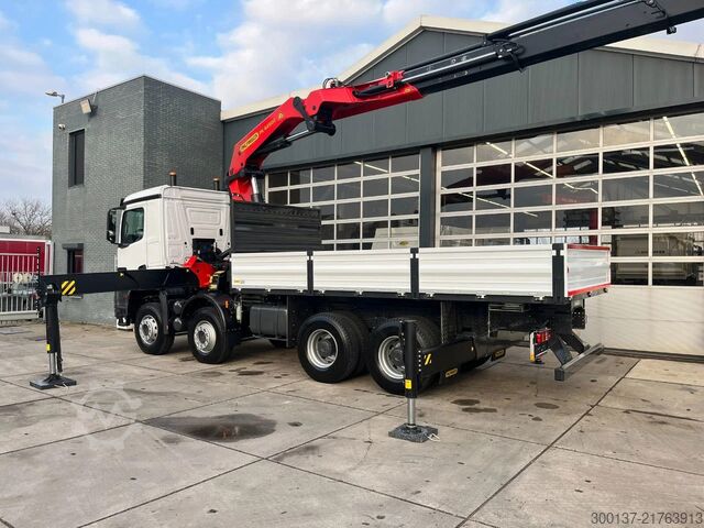 Crane truck Mercedes-Benz Arocs 4140 K 8x4 Crane Truck