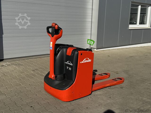 Niederhubwagen Linde T18--EK