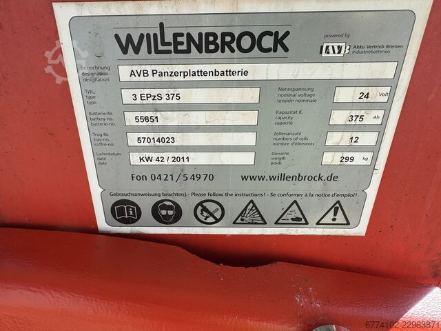 Niederhubwagen Linde T18--EK