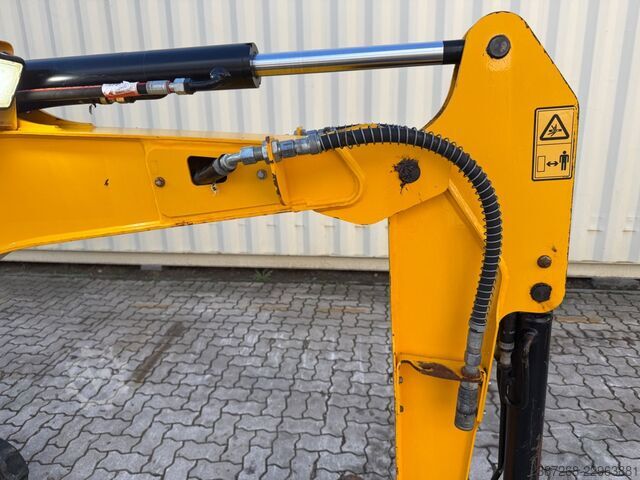 Mini excavator JCB 16C-1 / 799 H / 3 x Löffel / 2022 BJ