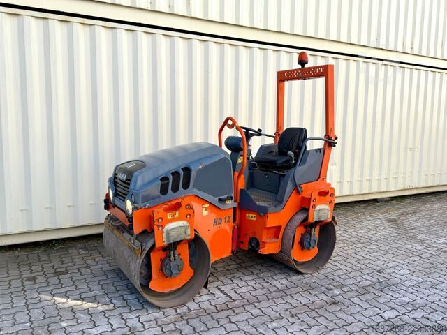 Single drum roller HAMM HD12VV / 2017 BJ / 1.004 Stunden