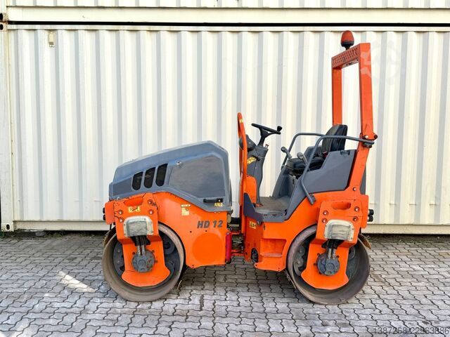 Single drum roller HAMM HD12VV / 2017 BJ / 1.004 Stunden