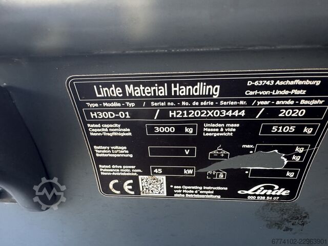 Dieselstapler Linde H30D--EK