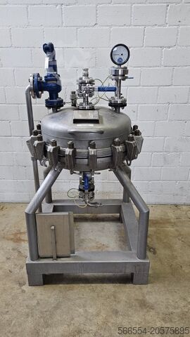 Filtrieranlage, Druckfilter, Nutsche Bollazi & Co AG Halar® Druckfilter Nutsche Ø 600 mm