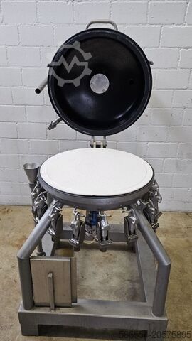 Filtrieranlage, Druckfilter, Nutsche Bollazi & Co AG Halar® Druckfilter Nutsche Ø 600 mm