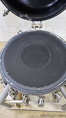 Filtrieranlage, Druckfilter, Nutsche Bollazi & Co AG Halar® Druckfilter Nutsche Ø 600 mm