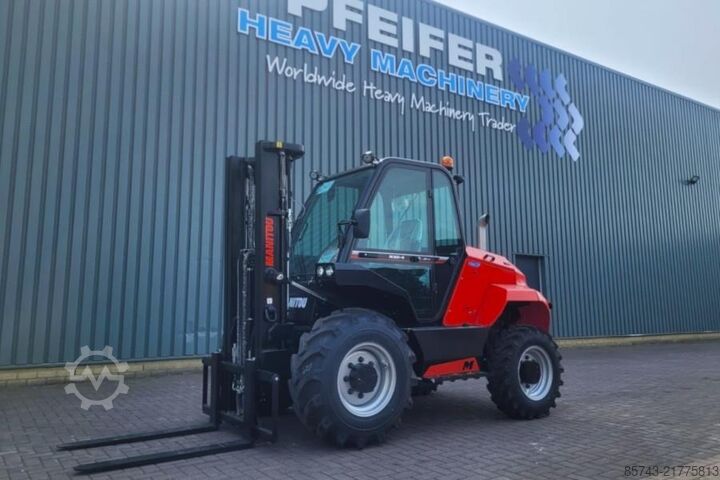 Rough terrain forklift Manitou M30-4 D ST5 S1 EU Diesel, 4x4 Drive, 3t Capacity,