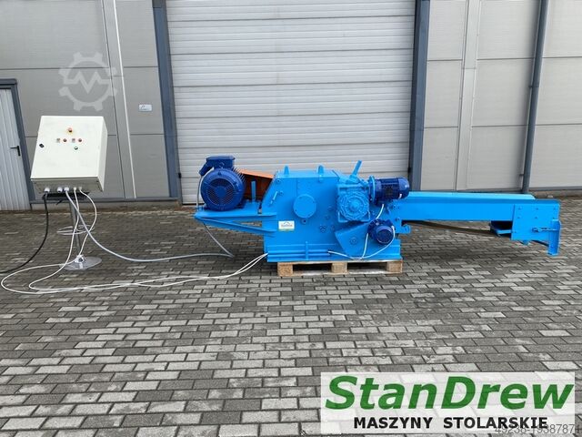 Hacker Schredder Klockner 400x120 Rębak Rozdrabniacz Klockner 400x120