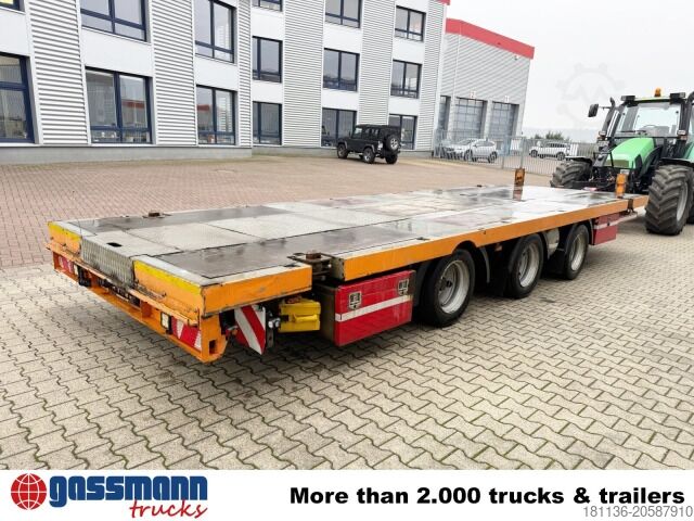 Anhänger mit Pritsche & Plane RUFA ZHP 24-32, TwistLock-Verriegelungen, Verzinkt