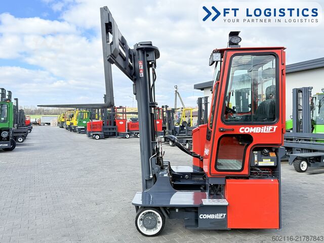 4-way forklift Combilift C3000ET TRIPLEX 5940 WIDE FORK POSITIONE