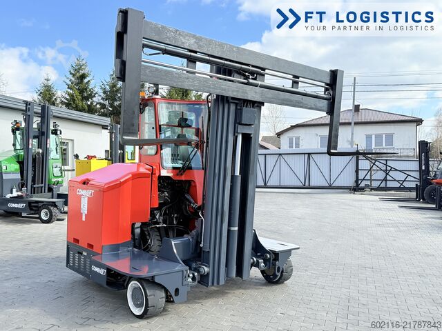 4-way forklift Combilift C3000ET TRIPLEX 5940 WIDE FORK POSITIONE