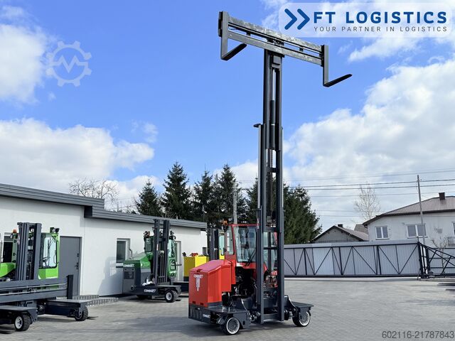4-way forklift Combilift C3000ET TRIPLEX 5940 WIDE FORK POSITIONE