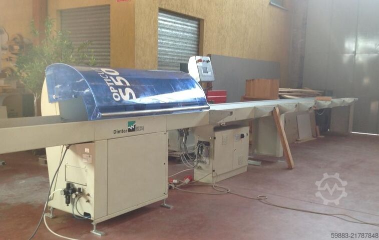 Optimization cross cut line Grecon Dimter Opticut S50