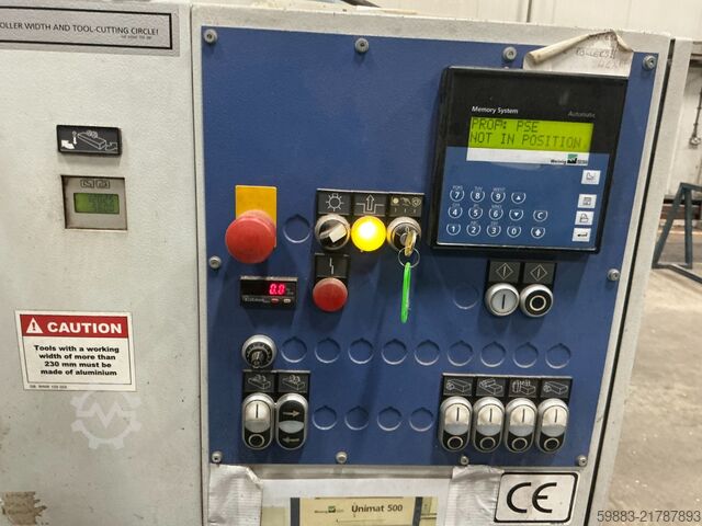 Shaping machine Weinig Unimat 500
