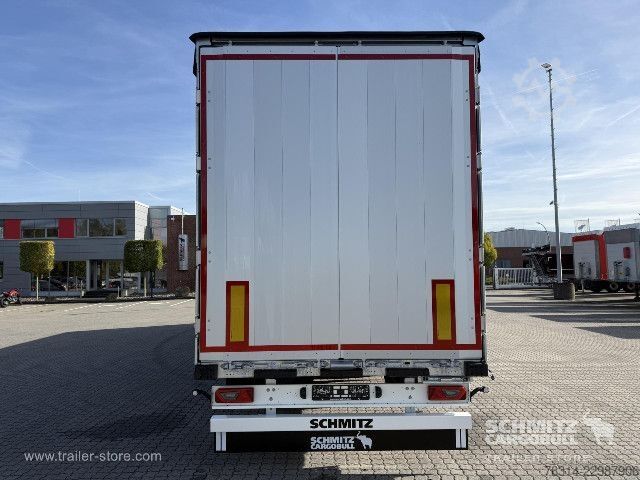 Auflieger mit Pritsche & Plane Schmitz Cargobull Curtainsider Mega Getränke