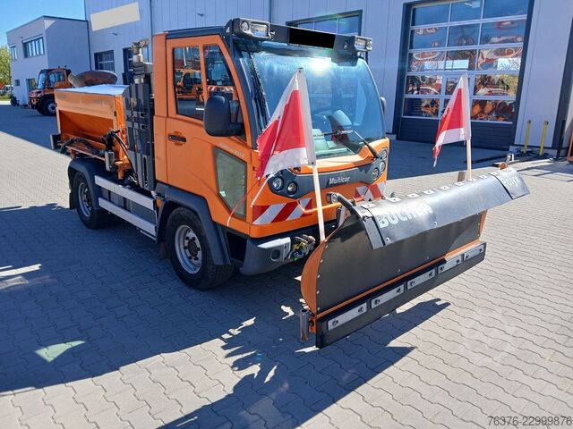 Three-way tipper van MULTICAR M31 C 4x4 mit Schneeschild + Silostreuer