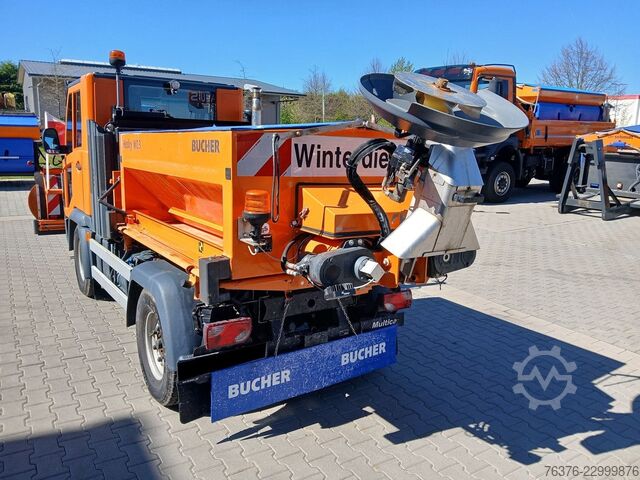 Three-way tipper van MULTICAR M31 C 4x4 mit Schneeschild + Silostreuer