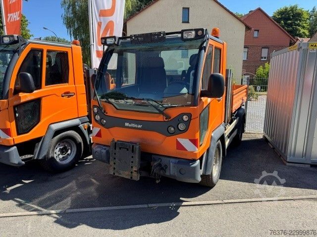 Three-way tipper van MULTICAR M31 C 4x4 mit Schneeschild + Silostreuer
