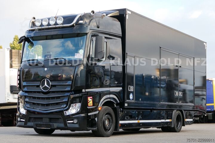 Car carrier truck MERCEDES-BENZ Actros 1845 geschloss. Autotransp. Euro 6