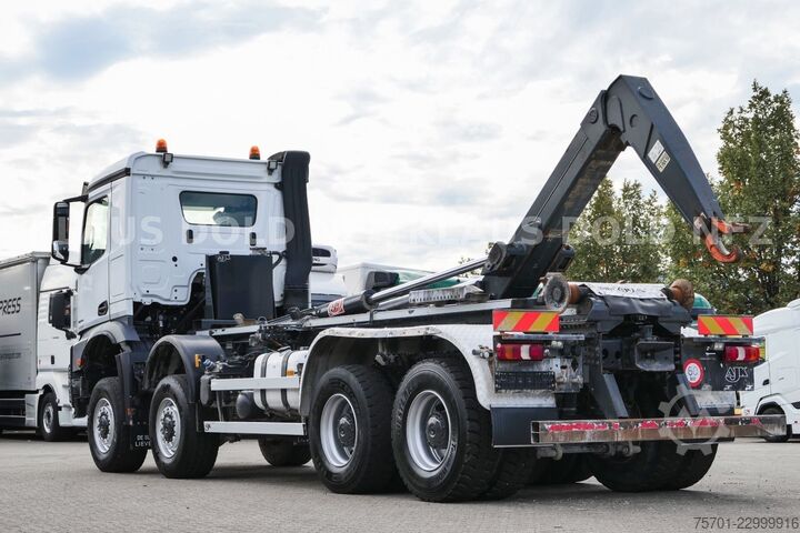 Roll-off tipper truck MERCEDES-BENZ Arocs 4545 Abrollkipper 8x8 Kamera Euro 6