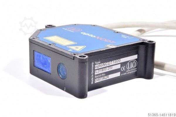 Laser optical CCD displacement sensor RS485 Micro Epsilon ILD1800-200