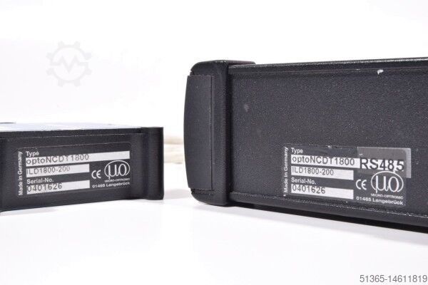 Laser optical CCD displacement sensor RS485 Micro Epsilon ILD1800-200