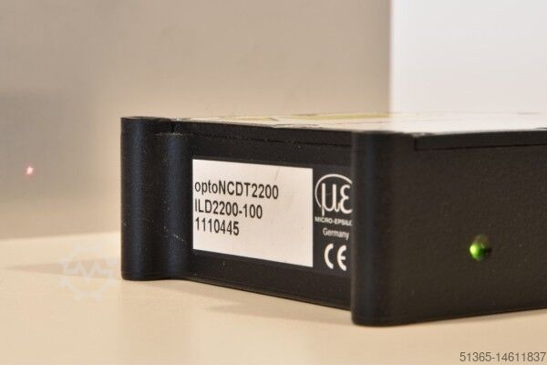 Laser triangulation sensor system Micro Epsilon ILD2200-100