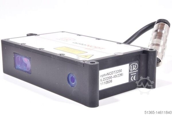 Laser triangulation sensor system Micro Epsilon ILD2200-40(226)