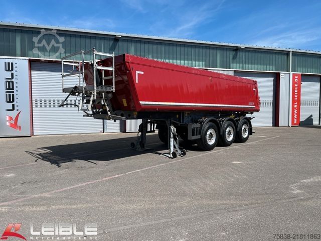 Tipper semitrailer SCHMITZ CARGOBULL SKI 24SL*25m³ ALU-Mulde*Liftachse*Alcoa*