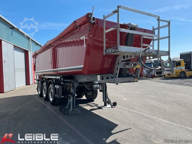 Tipper semitrailer SCHMITZ CARGOBULL SKI 24SL*25m³ ALU-Mulde*Liftachse*Alcoa*