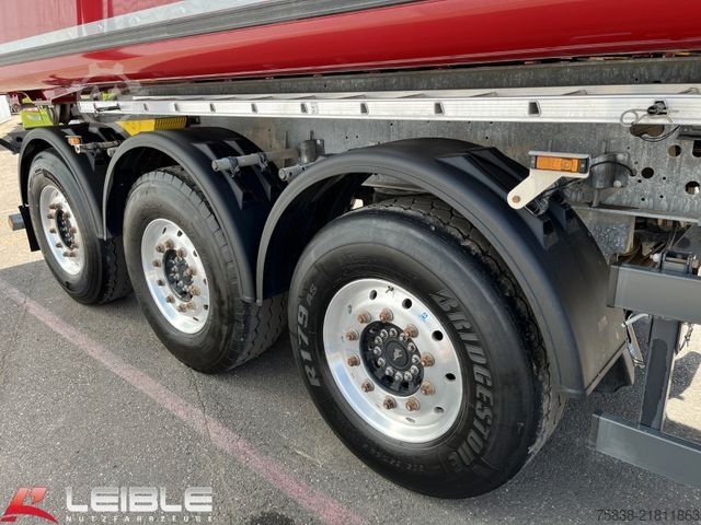 Tipper semitrailer SCHMITZ CARGOBULL SKI 24SL*25m³ ALU-Mulde*Liftachse*Alcoa*