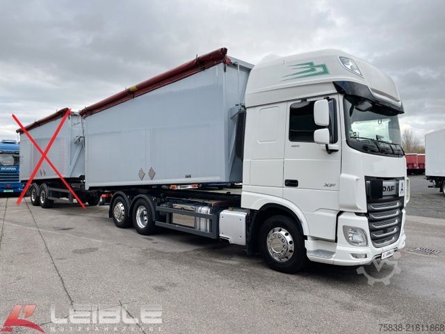 Tipper truck DAF XF 480 SSC*ALU Kipper*45m³*231TKM*Vollluft*Alcoa