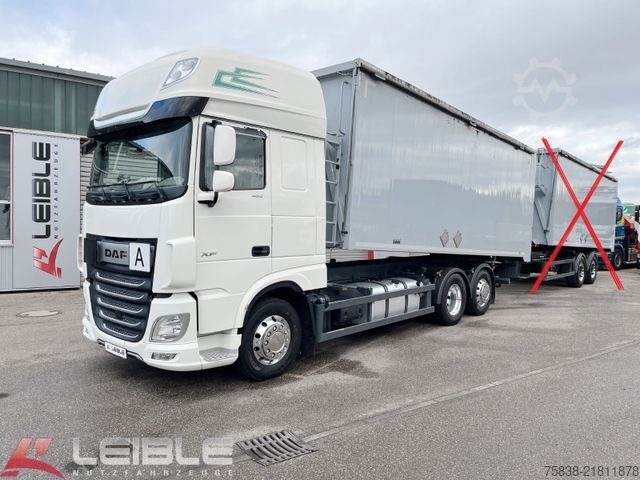 Three-sided tipper truck DAF XF 480 SSC*ALU Kipper*45m³*231TKM*Vollluft*Alcoa