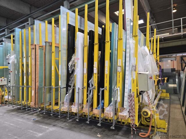 Glass compact storage system Hegla FKL 17L