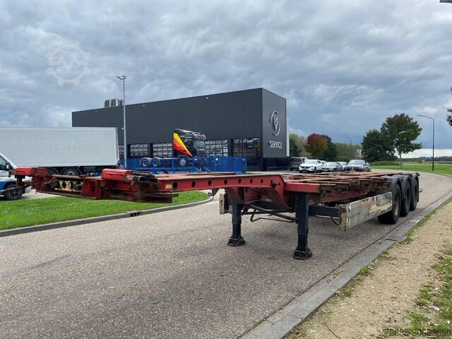 Container transport Krone SD Multi Chassis / Drumbrakes / BPW Axles / NL ...