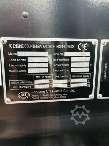 Forklift UN Forklift F Serie 3.0T