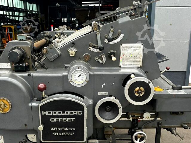Letterpress machine Heidelberg KORS 100.678/14