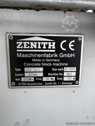 Vibrationspresse Uniwersalna Wibroprasa ZENITH 940 SC Speed & Komfort