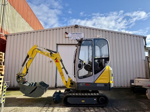 Mini excavator Wacker Neuson ET 16 Minibagger Aktion-Löffelpaket- NEU