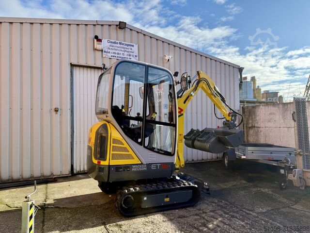 Mini excavator Wacker Neuson ET 16 Minibagger Aktion-Löffelpaket- NEU