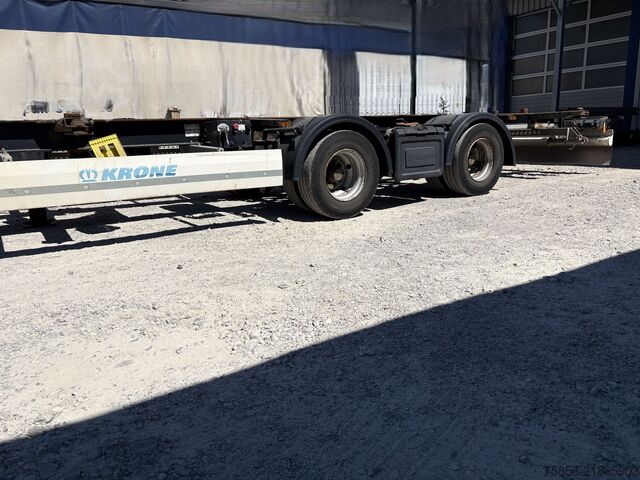 Swap chassis trailer Krone Jumbo Lafette Fahrhöhe 860mm BPW Trommel