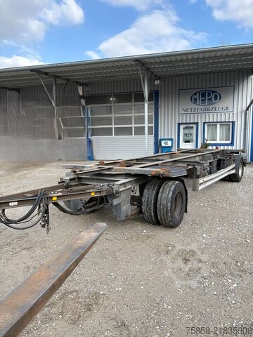 Swap chassis trailer x BDF Lafette Verzinkt HU 01/27 Zwilling