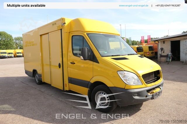 Transporter mit Koffer mercedes-benz SPRINTER 310 CDI MAXI EURO-5 KOFFER REGALE KAMERA DURCHGANG