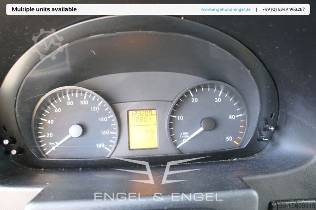 Transporter mit Koffer mercedes-benz SPRINTER 310 CDI MAXI EURO-5 KOFFER REGALE KAMERA DURCHGANG